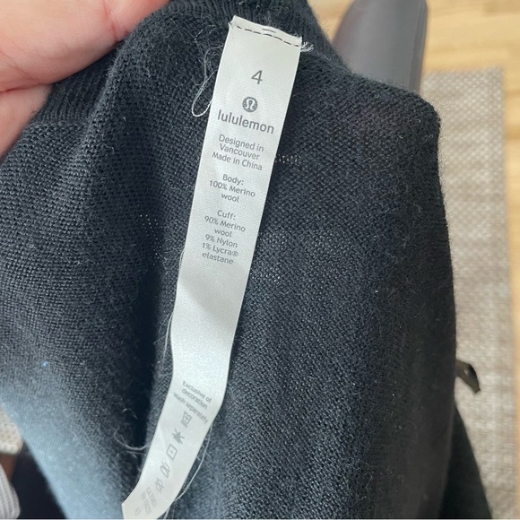 Lululemon Sit in Lotus Wrap Wool Cardigan - Picture 6 of 10